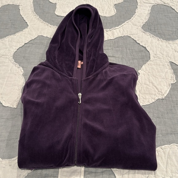 Juicy Velour Purple Lounge Set - Picture 2 of 7